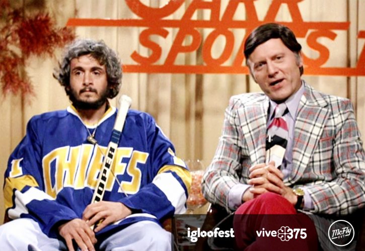 Le gardien de SLAP SHOT pour célébrer les 40 ans du film
